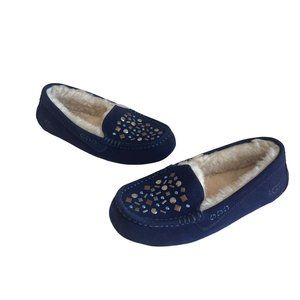 UGG Shoes Ugg Ansley Stud Ii Medallion Blue Suede Bling